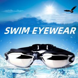 Bril Zomer Zwembril voor Mannen Vrouwen Zwemaccessoires Waterbril Volwassen Professionele Duikverrekijker met Oordopjes 231017