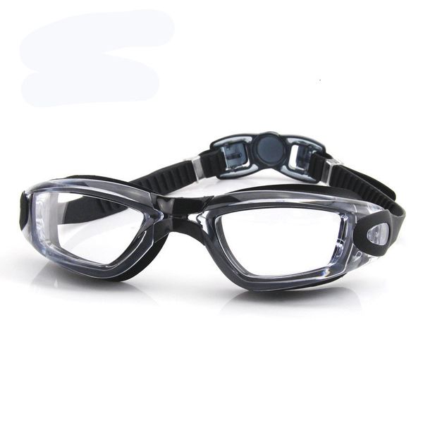 lunettes été femmes hommes lunettes de natation myopie professionnel lunettes de plongée anti-buée dioptrie lentille claire piscine lunettes avec boîte en plastique 230617