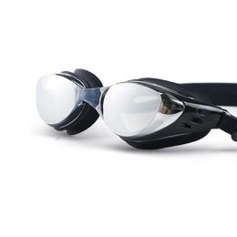 Goggles Zwembril Bijziendheid Zwembril Recept ft Rechts Waterdicht Anti Fog Zwembrillen Duikmasker voor Volwassenen Kinderen AA230530