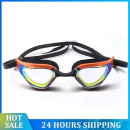 Lunettes de natation lunettes de piscine imperméables Anti-buée hommes femmes lunettes de plongée lunettes de natation professionnelles 231030