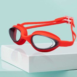 Goggles Unisexe Swim eyewear étanche en silicone nage en silicone boucle réglable SAFE Soft Elastic Antitifogging pour les sports professionnels P230408