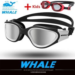 goggles Lunettes d'eau lunettes de natation professionnelles adultes enfants étanche natation Anti-buée lunettes réglables lunettes de piscine pour enfants 231017