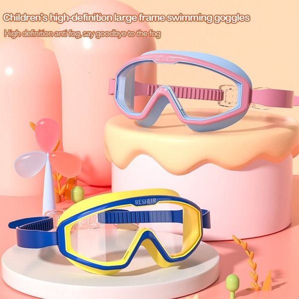 lunettes Wide Vision Toddler No Leaking Anti Fog Goggles for Kids Swim Swimming Mask Kid 230705