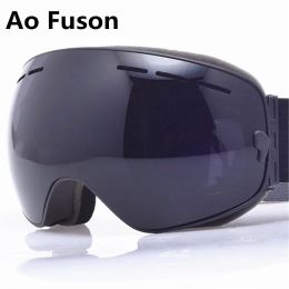 Gafas de snowboard de esquí de invierno gafas Uv400 profesión de gran visión máscara esférica masculina hombres mujeres nieves nieve motos de cielo de cielo de cielo