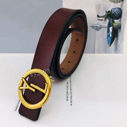 Ceinture en or boucle ceinture femme designer ceinture en cuir luxe homme boucle lisse Lettres 12 couleurs en option beige homme mode ceinture femme ceinture ceinture femme ceintures