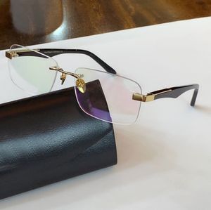 Gold Black The Artist Eyeglasses de gafas ópticas transparentes marcos hombres de gafas de sol de moda