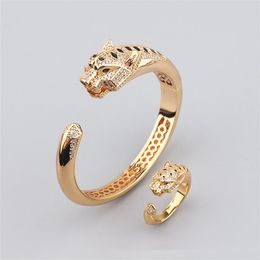 Gouden armband luxe armbanden ontwerper voor dames man Panther armband Unisex mode armbanden voor elke gelegenheid 15 stijlen luipaardvorm armband ringen