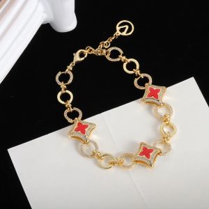Gouden armbanden designer armband sieraden ontwerper voor dames armbanden diamanten klaver armband verjaardagscadeau