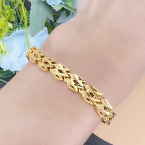 Bracelets en or pour femmes, bracelet manchette délicat en or véritable 14K, bijoux pour femmes, une déclaration dans la Collection de bijoux de luxe