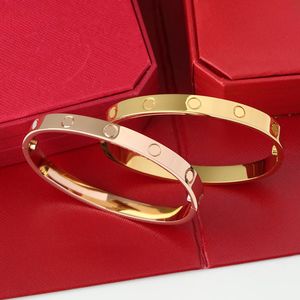 Gouden merkarmband designer armband dames heren sieraden bedelarmband 18K verguld roestvrij staal zal nooit vervagen vrouw schroef armband accessoire designer cadeau