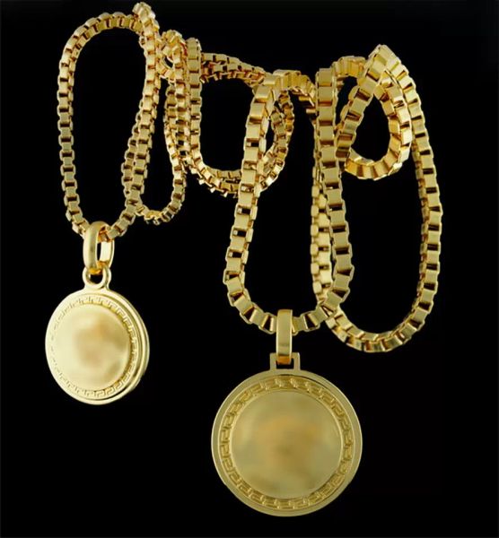 Chaîne en or marque de luxe colliers vintage ne se fanent jamais en laiton plaqué pendentif couple style réplique officielle pendentifs pour homme pour femme