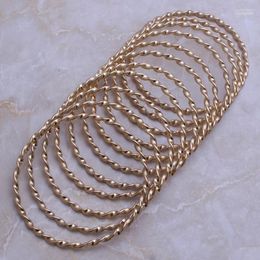 Gouden kleur juwelen roestvrij staal fahion sieraden manchet armbanden voor vrouw bijoux acier inoxidabele femme joyas bf900216 bangle inte22