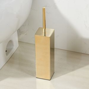 Gouden creativer gratis standaard Poolse toiletborstelhouder set kom roestvrij staal ed badkamer accessoires y200407