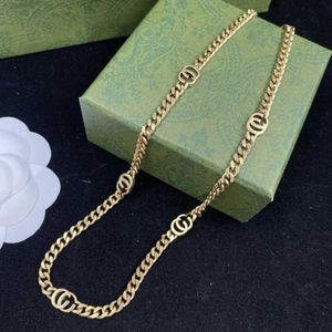 Gouden ontwerper G Jewelry Fashion Necklace cadeau
