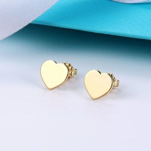 Boucles d'oreilles en or et diamant Boucles d'oreilles en acier au titane Boucles d'oreilles exquises simples pour femmes