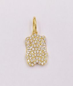 Pendentif Gold Gem Power avec diamants Authentiques 925 Sterling Andy Jewel 8124440404287568