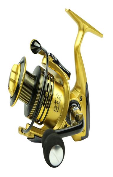 Gold Green Red 47 1 551 Roubles de pêche en eau salée 131BB Full Metal for Fish Fiding Baitcasting Reels Robinning For Rod7451729