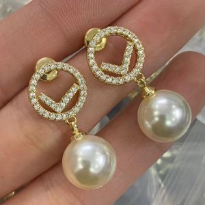 Gold Hoop -oorbellen voor vrouwen Designer oorbellen Half Moon Sphere Dik Dikke dikke stud oorbellen Dames Roestvrij staal Goud Zilver Earring Sieraden Accessoires 2024 0