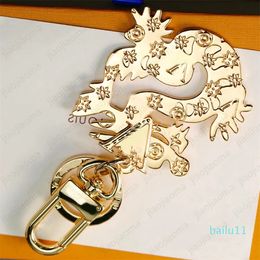 Gold Key Chain Ring Designer Keychain Brand Fashion For Gift Men Dames Auto -accessoires Letter Luxe lederen sieraden Geschenken Schattige lanyards