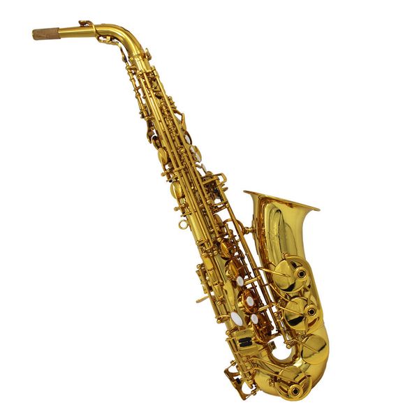 Saxophone alto style Yani laque dorée ALTO SAX pads italiens par musique orientale