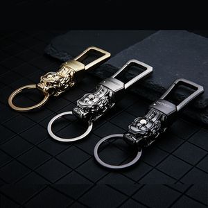 Gold Luxury Brave Troops Car Chain Key