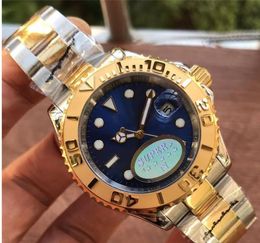 montres de luxe pour hommes en or 40mm mouvement mécanique automatique balayage montres-bracelets à remontage automatique montre de luxe