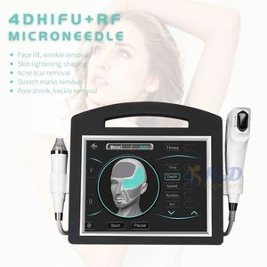 Gouden Microneedle RF 4D HIFU Face Lifting Rimpel Removal Machine Body Slimming Skin Turninging for Home and Beauty Spa-gebruik