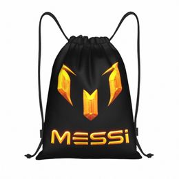 Or Mis 10 Football Football Sacs à cordon Femmes Hommes Portable Gym Sports Sackpack Boutique Sacs à dos de stockage i1VJ #