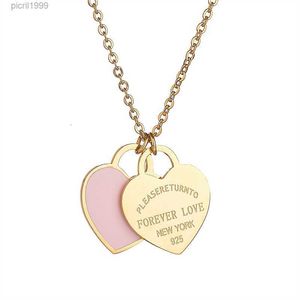 Gouden ketting voor dames Trendy sieraden Armbanden Ontwerper Kostuum Leuke kettingen Mode Luxe sieraden Aangepaste ketting Elegantie Hart Hanger Kettingen Geschenken