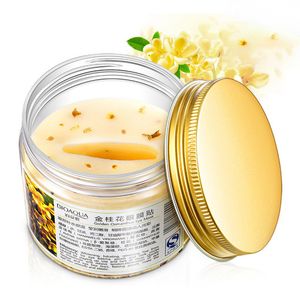 Or Osmanthus Masque Pour Les Yeux 80 Pcs/Bouteille Soins Des Yeux Gel De Collagène Sommeil Patche Dissolvant De Cernes