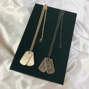 Gouden hanger kettingen klassieke mode Neckalce vrouw paar kettingen messing ketting Seiko sieraden aanbod