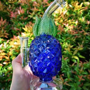 Ananas Bong Narguilé Feb Egg Fumée Verre Tuyaux D'eau En Verre Capiteux Dab Rigs Cigarette Accessoire Avec Bol De 14mm