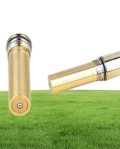 Gouden vergulde laserpointer pen 10 mijl meest krachtige blauwe laserpointer met metalen doosladerglazen2570762