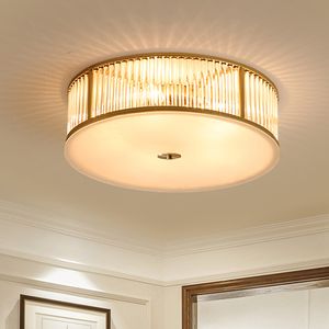 Ronde Fashion Crystal Lampen Moderne LED Plafondverlichting voor Living Study Room Indoor Lighting Decor Crystal Luminaire
