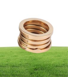 Gold Silver Rosegold Color Rings For Women Men Girls Ladies Midi Rings Logotipo Classic Designer Wedding Bands Brand Jewely6293235
