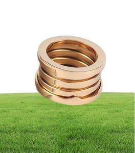 Gold Silver Rosegold Color Rings For Women Men Girls Ladies Midi Rings Logotipo Classic Designer Wedding Bands Brand Jewely6293235