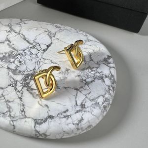 Gouden oorknopjes designer oorbellen Valentijnsdag cadeaus voor vrouwen designer sieraden