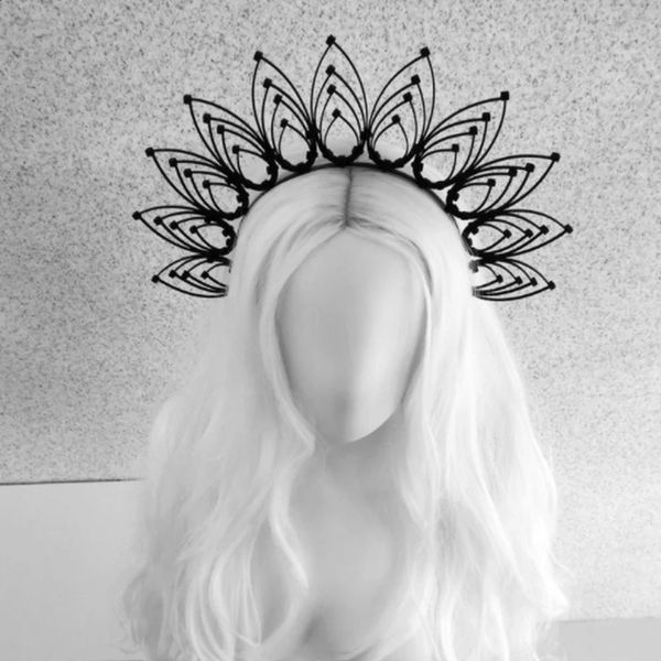 Or Sunburst Halo couronne déesse bandeau femmes Po Shoot Studio accessoires jeune fille pographie accessoires cheveux Festival fête 240125