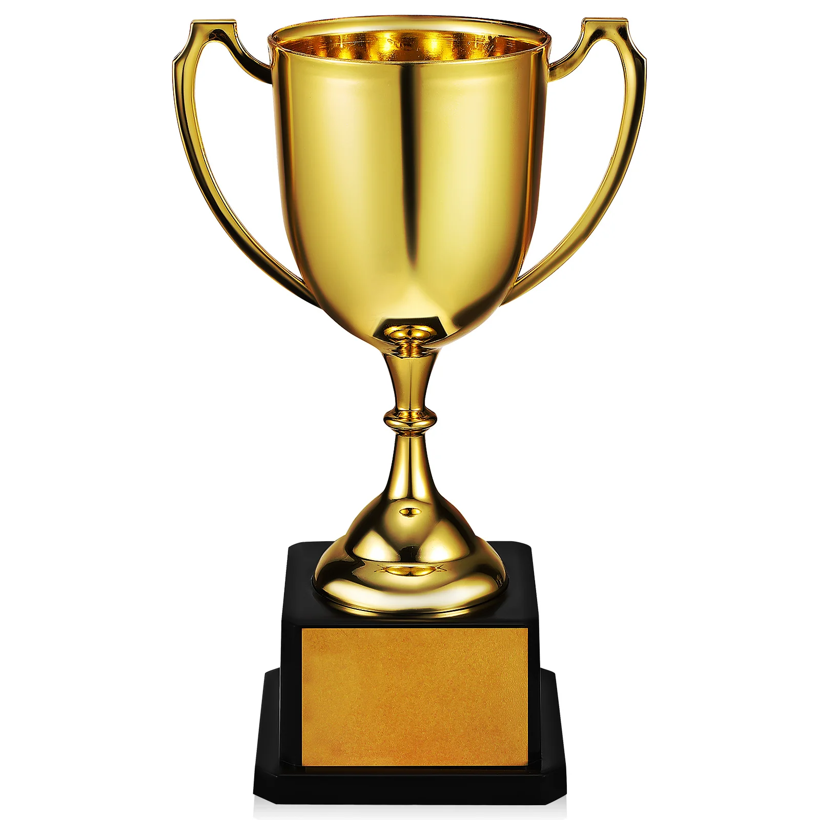 Gouden trofee met folie Plastic trofeeën Mini Halloween voor persoonlijke prestaties Prize Cup Party Gunsten