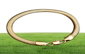 Gouden armband voor mannen vrouwen goudketen roestvrijstalen heren armbanden groothandel sieraden5813500