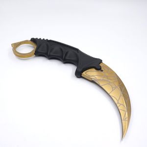 CS Go Karambit Mes Plastic Vaste Mes Knifes Counter Strike Tactical Fighting Claw Knives Survival Camping EDC Cosplay Tools
