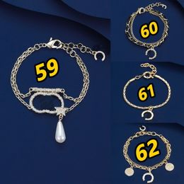 Bracelets de chaîne de liaison golden cubains sur la main exagérée Bracelet de pendentif épais exagéré pour femmes Boîte à bijoux de mode + sac cadeau