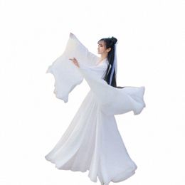 Golden Drag Hanfu Femmes Fée Traditionnelle Chinoise Dr Ancienne Chinoise Taille Plus Costumes De Performance Tenues De Scène C7cF #