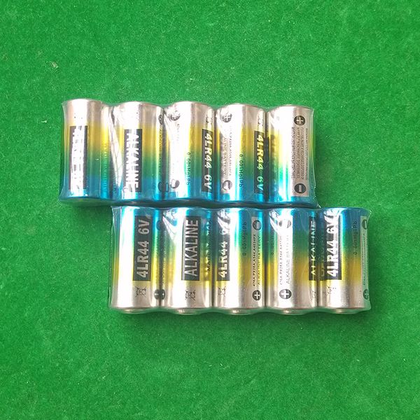 3600 pcs/lot 6 V 4LR44 batterie 4AG13 4A76 L1325 piles alcalines pour contrôleur anti-aboiement de clôture de chien