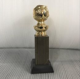 Trophée Golden Globe Award 10 pouces avec logo HFPA estampillé en or 26 cm de haut couleur or bon Golden Globe8213090