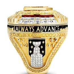 Golden Knights Stanley Cup Team Champions Championship Ring met houten display box souvenir mannen fan cadeau drop levering dhjt4starstar