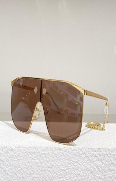 Gafas de sol Golden Mask para hombre, lujosas, arquitectónicas, con textura de flores grabadas, brazos de metal british6311366