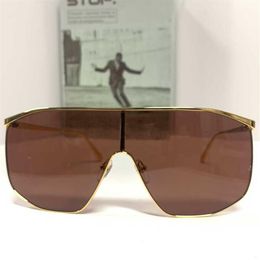 Lunettes de soleil Golden Mask Brand Trendy surdimensionné pour hommes surdimensionnés DES Lunettes de Soleil Elegant Look Lightweight FeelSi275B