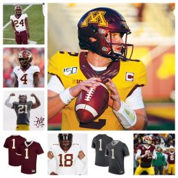 Maillot de football Golden Minnesota Gophers 69 Aireontae Ersery 19 Pierce Walsh 78 Ashton Beers 49 Matt Kingsbury 7 Autman-Bell 16 Coleman Brys High