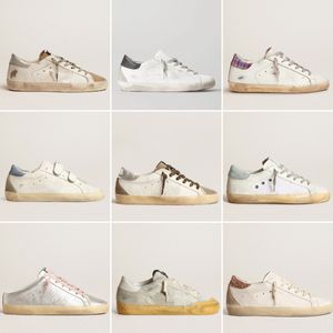 Golden Sneaker Superstar Femmes Chaussures Noir Imprimé Léopard Rose-or Paillettes Classique Blanc Do-old Dirty Designer Superstar Femmes Chaussures Hommes